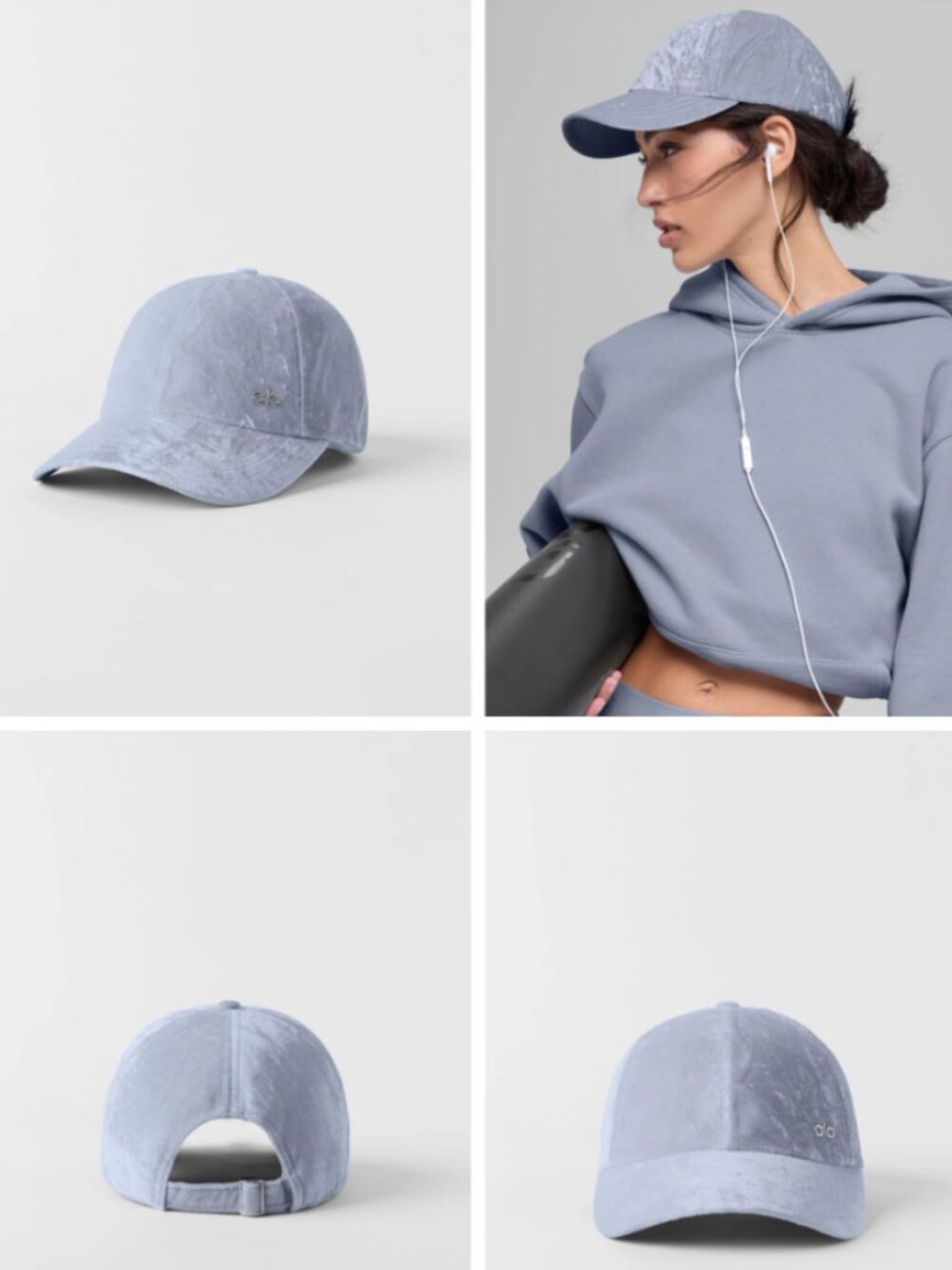 Velvet Off-Duty Cap